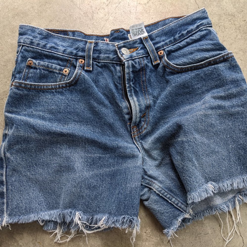 Vintage Levis Jean shorts